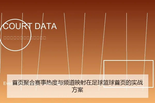 首页聚合赛事热度与频道映射在足球篮球首页的实战方案